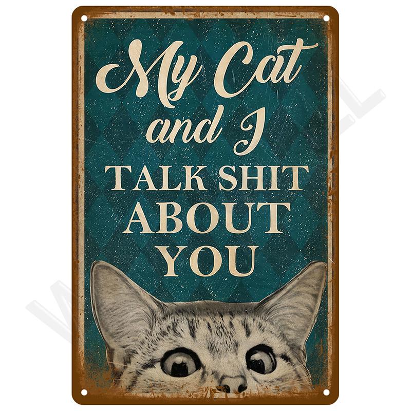 Vintage Bar Metal Signs Bathroom House Living Room Home Retro Wall Decorations Items Luxury Decor Interior Art Posters Tin Signs