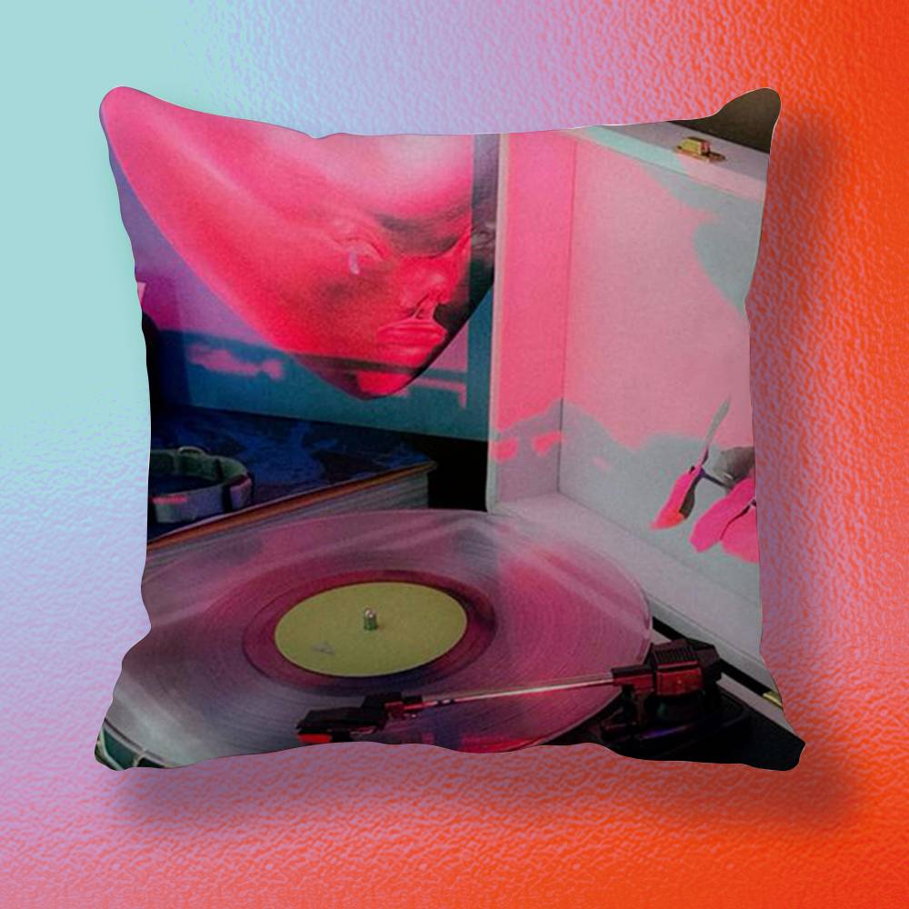 Fontaines DC Romance Doublesided printed pillow cover Solid color minimalist pillowcase fits all bedroom styles