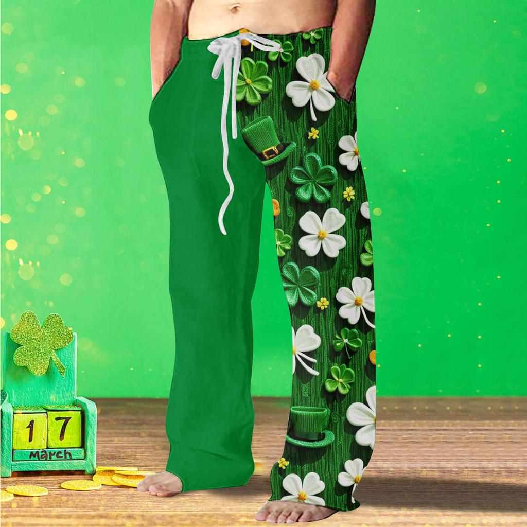 Улица. Мужские брюки с принтом Patrick's