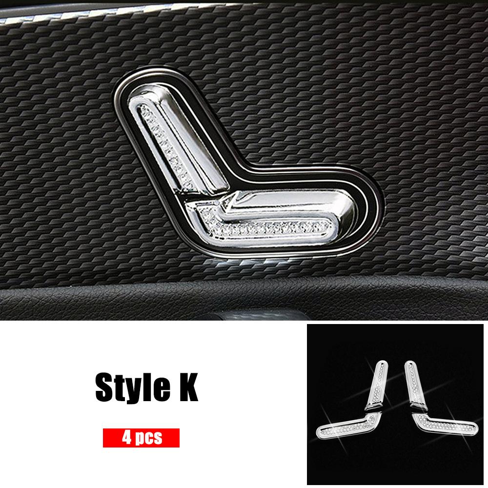 For Mercedes Benz B Class W247 B180 B200 B220 B250 Interior Central Console Decoration Refit Crystal Diamond Ring Trim