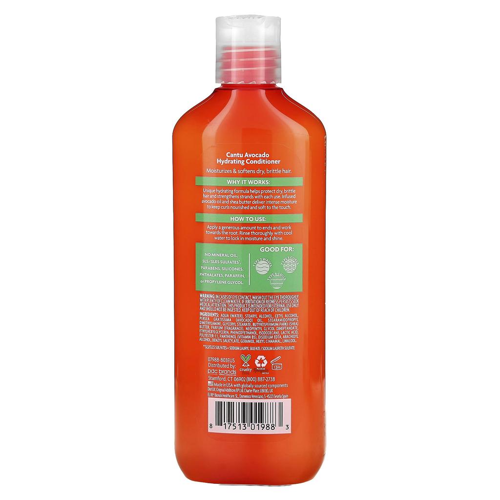Avocado Hydrating Conditioner, 400Ml(13.5Fl Oz)