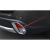 Rear Fog Light Lamp Cover Chrome Trim Trims 2pcs for MITSUBISHI Outlander 2016 Accessories Car