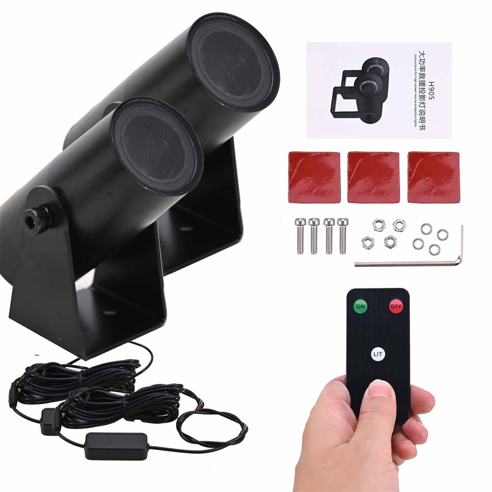 2x Laser Red LED Whip Lights Whipless Antenna Remote For ATV UTV Can Am Polaris