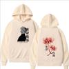 Japanese Anime Harajuku Men Casual Hoodie Fashion Women Punk Autumn Winter Long Sleeve O-Neck Fleece Pullover Sweatshirts