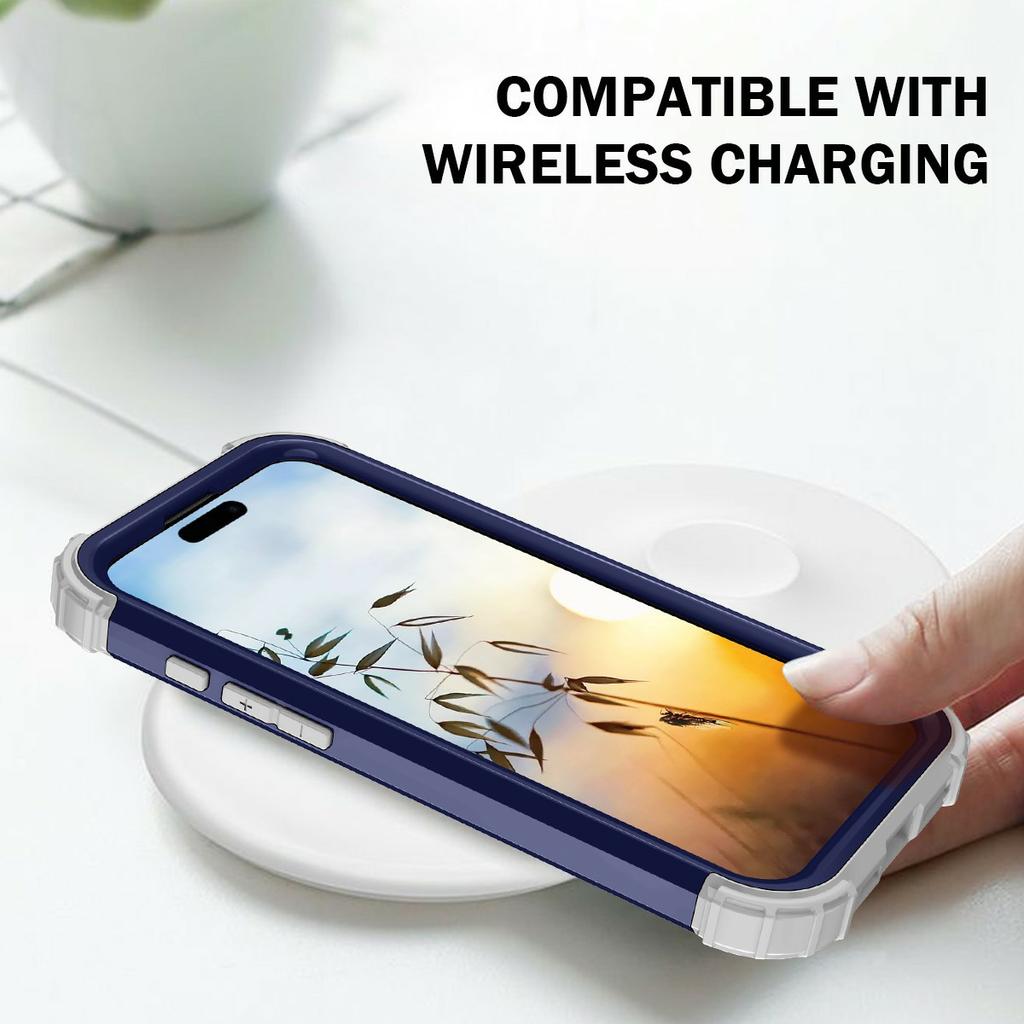 L-Style Чехол для iPhone 17 Противоударный ПК+ТПУ Задняя крышка для телефона