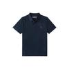 Solid Logo Outdoor Casual Short Sleeve Polo Shirt Men Polo Shirts Deep-Sapphire-Blue A63YQ-433