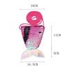 Women Mermaid Tail Sequins Coin Purse Girls Crossbody Bags Sling Money Change Card Holder Wallet Purse Bag Pouch For Kids Gifts
