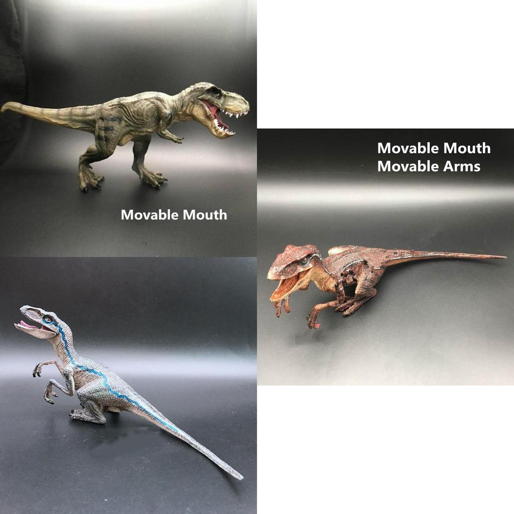 Classic Appeal 2018 Blue Velociraptor Figure With Movable Features For Action Figure Collectors