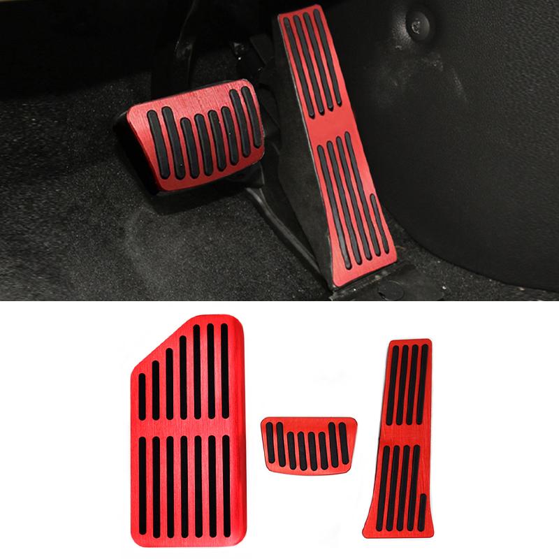 Алюминиевая автомобильная педаль топлива, акселератора, газа, тормоза, чехол, накладка, аксессуары для Kia Carnival Sedona KA4 2022