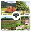 Solar Ultrasonic Mouse Repeller Waterproof Animal Repeller Outdoor Patio Lawn Dog and Wolf Repeller