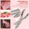 Rib Prep Pro Инструмент для удаления реберной мембраны Направляющая Обрезка Очистка Ребер Удалитель Реберной Мембраны Инструменты для Гриля Инструмент для Подготовки Ребер для Барбекю