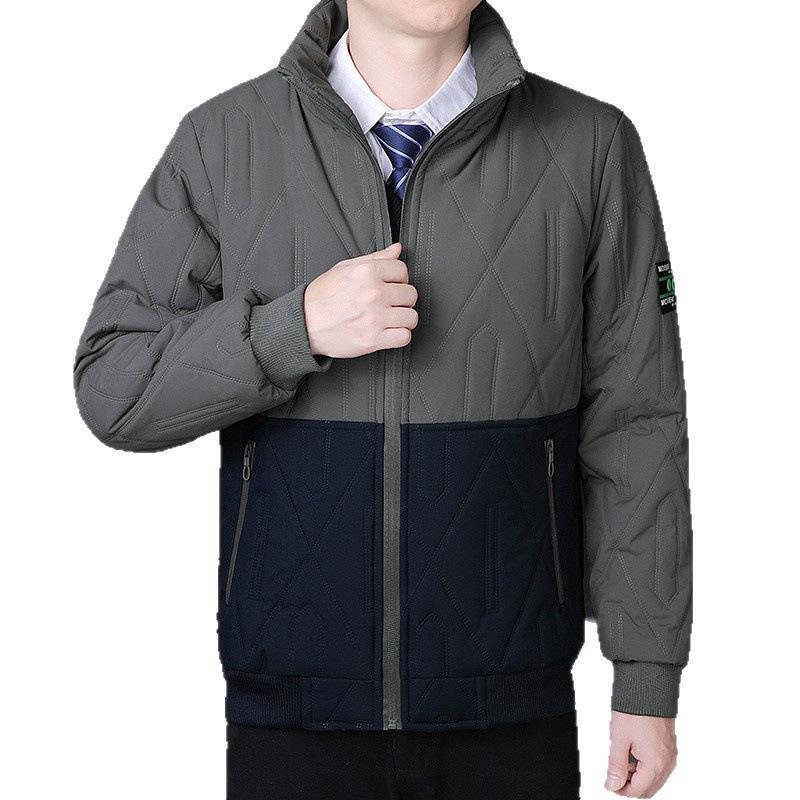 Пальто из овечьей шерсти с хлопковой подкладкой, со стойкой, хлопковая куртка для мужчин и женщин, новая бархатная хлопковая куртка для мужчин на зиму, повседневная