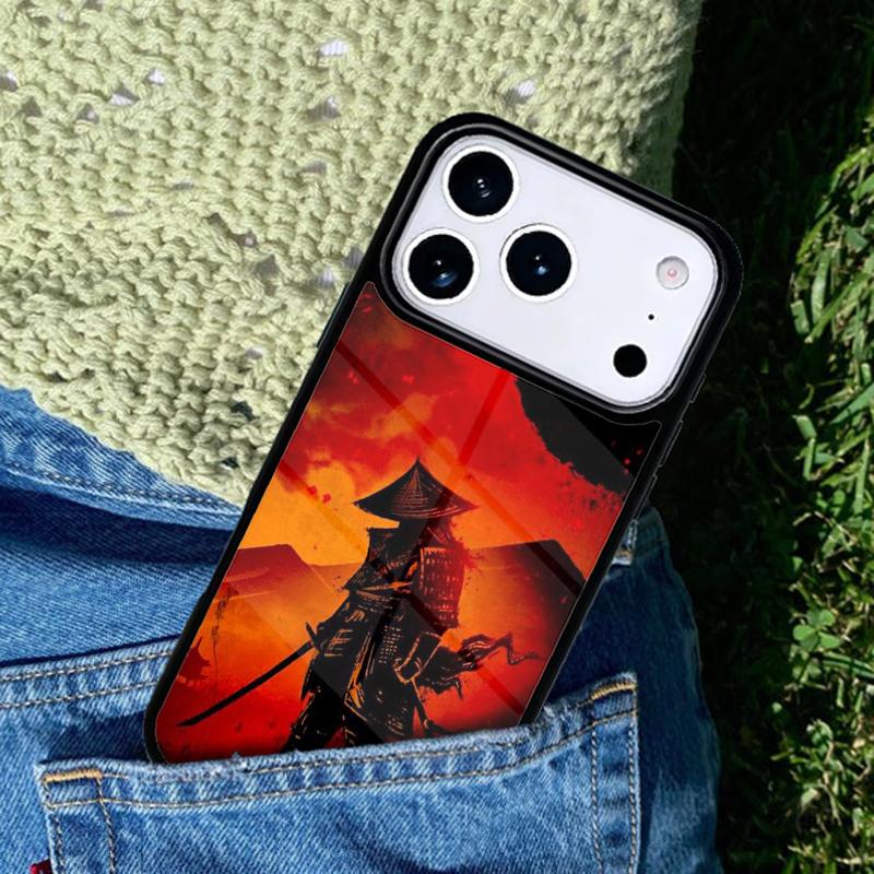 Japan Samurai Ninja Ronin phone case cover Compatible with for IPhone 17air 16e 15 14 13 12 11Pro Max 17 Air