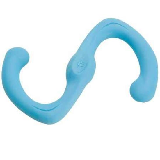 West Paw Dog Toy Zogoflex Boomi Aqua Blue S Size
