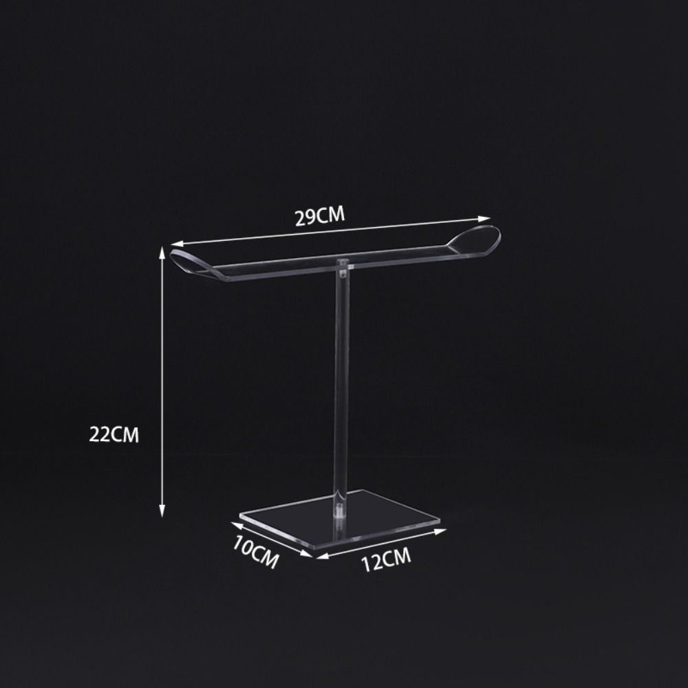 Acrylic Headband Holder Rack Detachable Hairband Organizer Durable Display Shelf