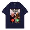 John Porkls Calling Funny Meme T-shirtsUnisex Clothing High Street Fashion Trend T Shirt Summer Casual Loose Cotton T-shirt