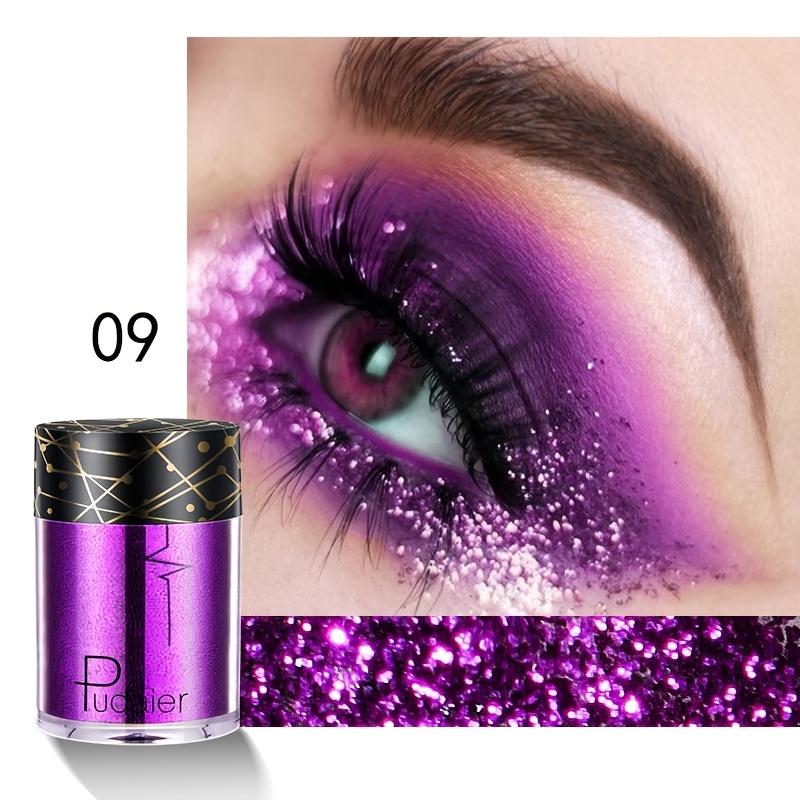 Shiny Ray Holographic Sequins Glitter Shimmer Pigment Eye Shadow Tattoo Lip Nail Body Glitter Festival Party Eye Makeup Powder