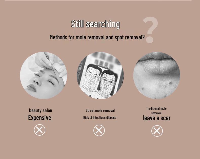 Лазерная ручка Aurora LCD для удаления родинок и веснушек - Косметический прибор для домашнего использования