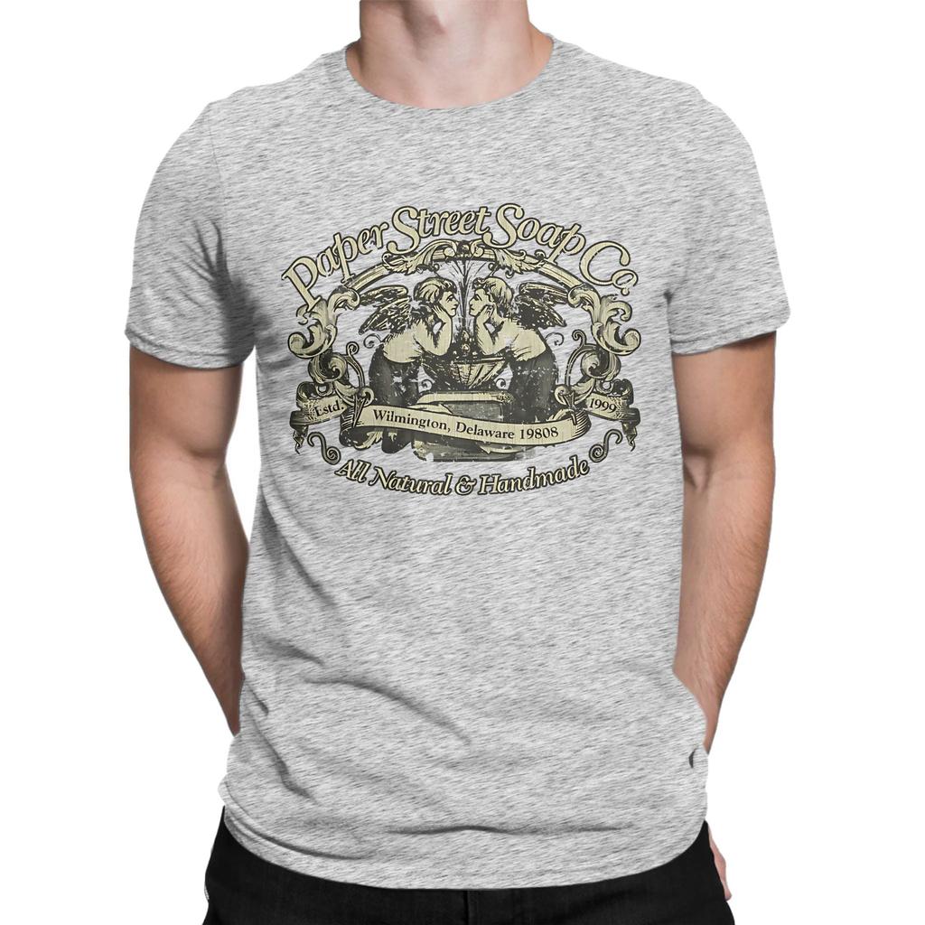Paper Street Soap Company Cotton T Shirt For Adult Summer Awesome Tshirts Oneck Fashion Tee Shirt Oversized Casual Clothes