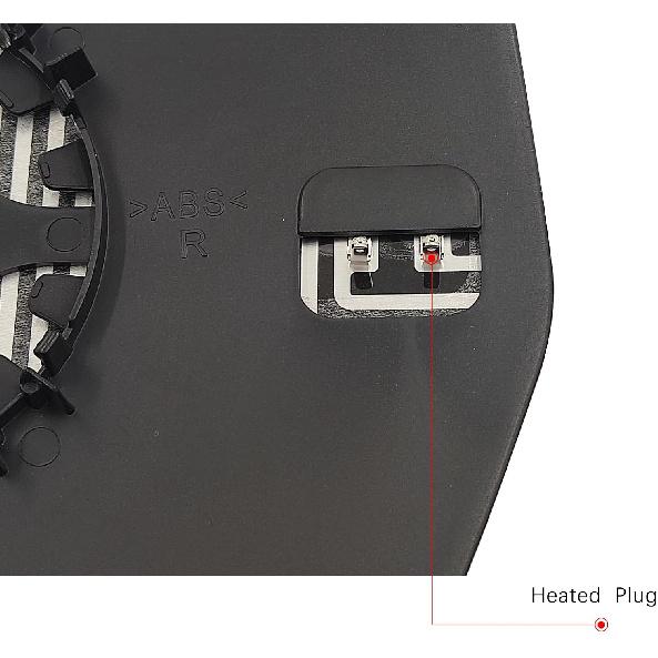 Passenger Right Side Heated Exterior Mirror Glass Replacement Compatible With Ford F150 2004 2005 2006 2007 2008 2009 2010 2011 2012 2013 2014