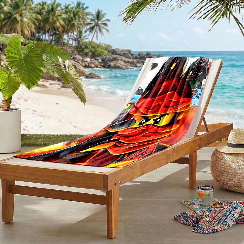 Ninja Fashion Beach Towel: Ideal for Summer Adventures Soft, absorbent and quick drying suitable for swimming and bathing