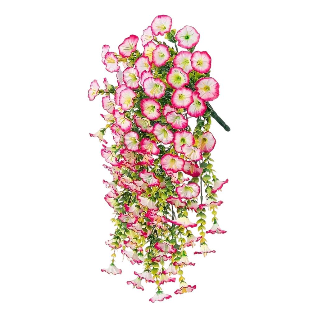 Artificial Hanging Flowers Vine Lifelike Silk Flowers For Outdoor Garden Patio Wall Decorations Realistic Faux Flowers Garland