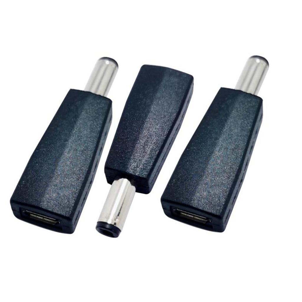 High-Quality DC5521 Male To Micro USB 5pin Female Plastic Adapter Connector 5v2A Power Extension Adapters Accessories