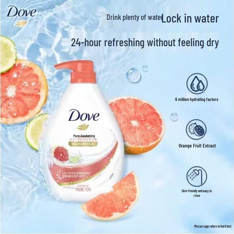 Dove Clear & Refreshing Shower Gel