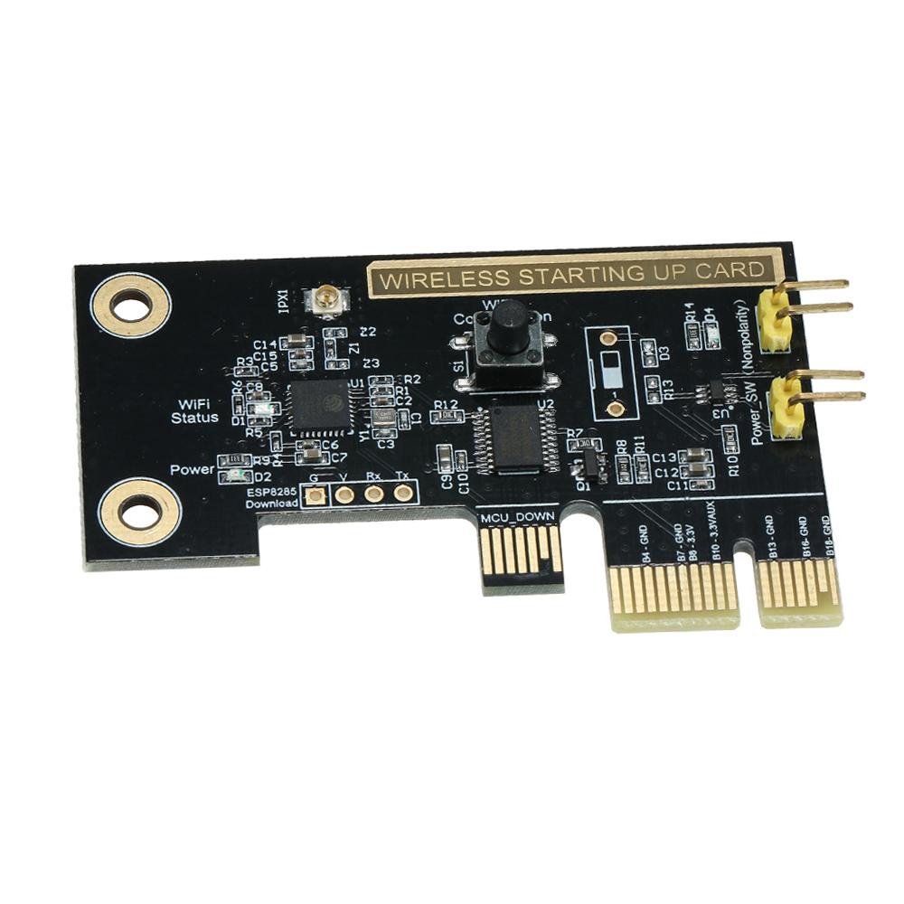 EWeLink Мини PCI e Настольный ПК Удаленный Переключатель WiFi Беспроводной Умный Переключатель Реле Модуль Беспроводной Переключатель Перезагрузки Включение ВЫКЛ Загрузка Компьютера Ca