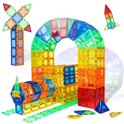 MAGBLOCK 56 шт. Магнитный блок Магнитный блок Развивающая игрушка Магнитная игрушка Популярная игрушка Девочки Мальчики День рождения Детский сад Рождественский подарок Японский