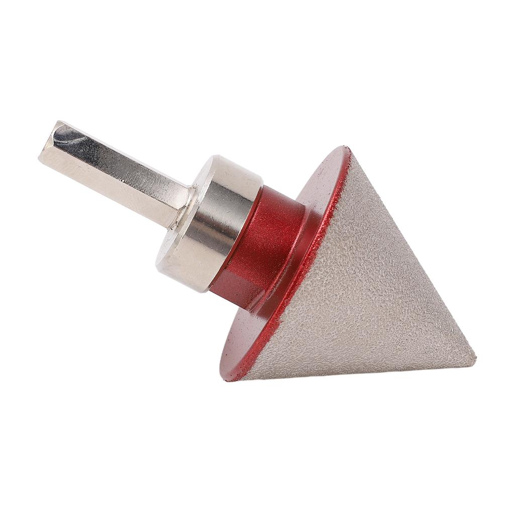 48-миллиметровая алмазная фаскоснимательная фреза с конвертером, коническая фаскоснимательная фреза с углом 60 градусов для мраморного стекла