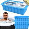 Foldable Silicone Ice Mold Non-Stick Extra Large Ice Box Dishwasher Safe Big Ice Tray  Tub