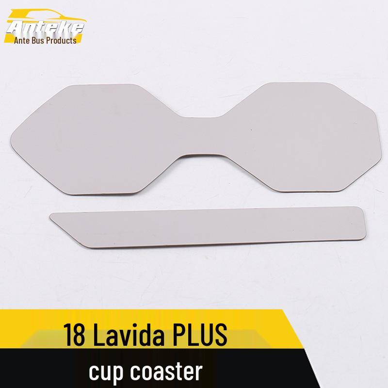 18 Lavida PLUS Cup Holder & Slot Anti-Slip Mat Decoration