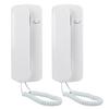 Wired Two Way Intercom Doorphone Audio Villa Home Office Nonvisual Walkie Talkie