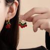 Luxury Vintage Court Style Beaded Earrings for Women, Exude Exquisite Retro Elegance