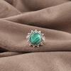 Malachite Ring, 925 Sterling Silver Ring Jewelry. Handmade Spiritual Ring Gemstone Jewelry Gift for Her