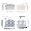 Fence Candle Holder Lawn Silicones Molds for Making Tealight Holder