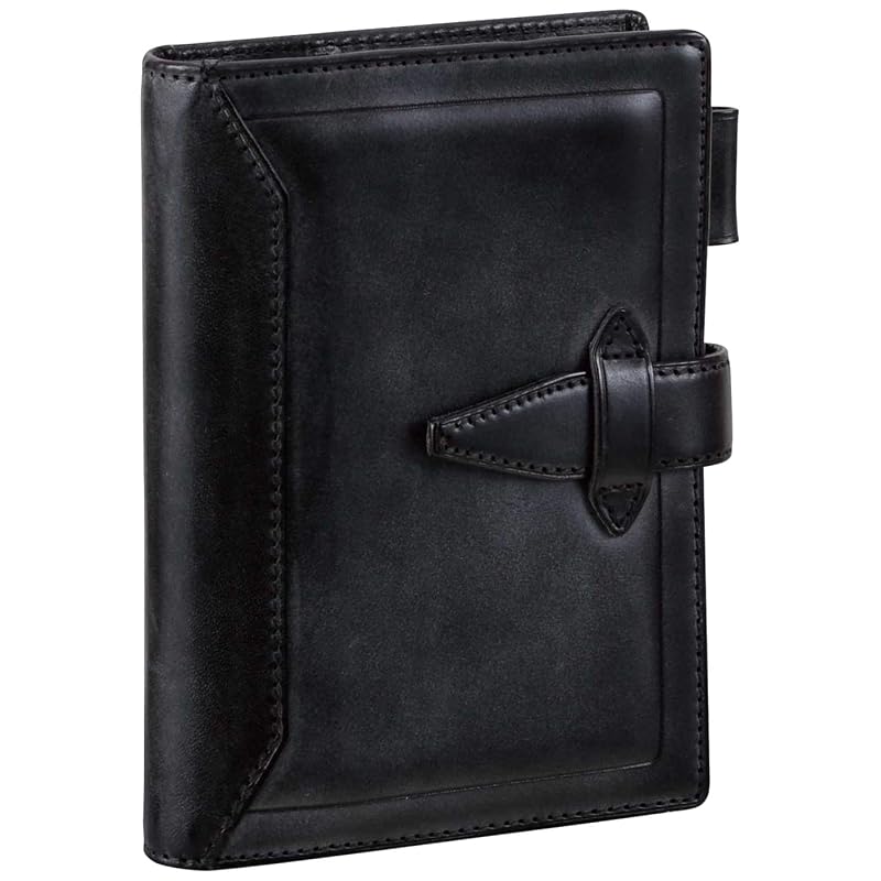 Raymay Fujii Davinci Roroma Classic Карманный системный планировщик, Черный DP3015B