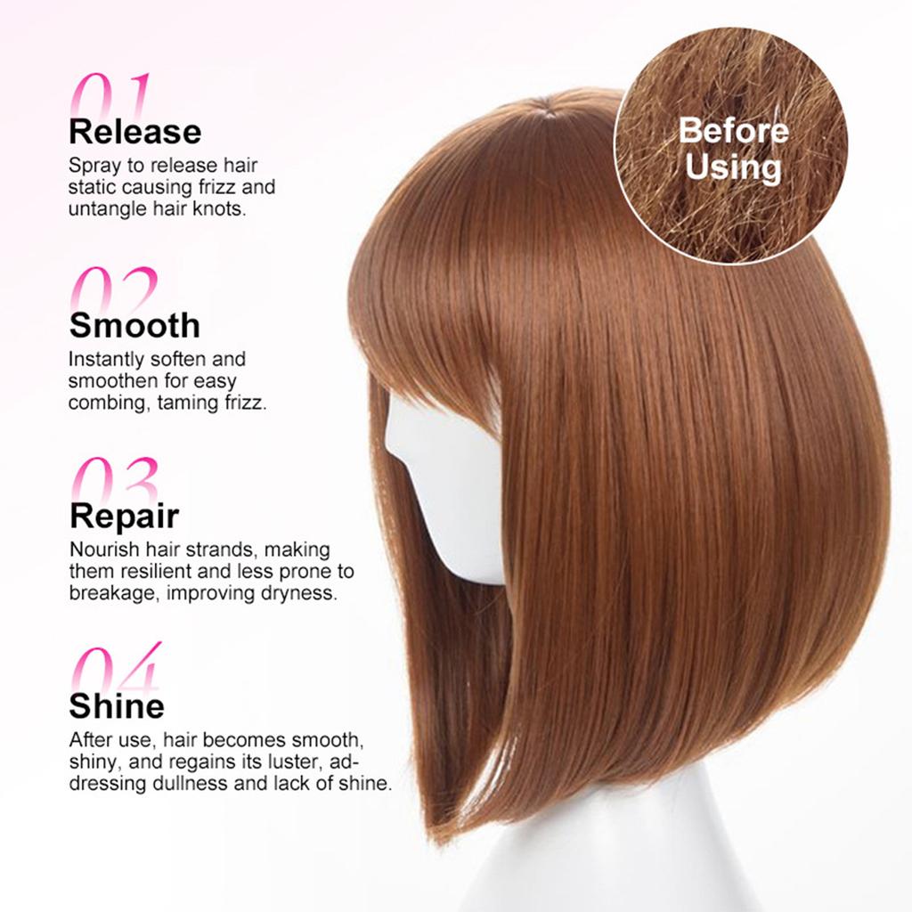 Парик сглаживающий спрей Frizzy Not Easy To Knot 80 мл