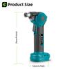 Newbeny Electric Auto Hammer Drill Screwdriver Angle Adjustable Cordless Efficient Power Tool For 18V-21V Battery