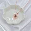 Projection Necklace Women'S Pendant Trendy Versatile I Love You Necklace 100 Language Necklace