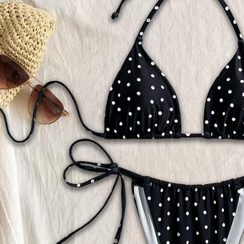 Micro Bikini Sexy Swimsuits For Women Swimwear Dot Brazilian Bikini Set Thong Biquini Swim Suits String Beachwear Female