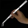 Multifuctional Stainless Steel Elbow Tweezers Aquarium Clip Long Tongs Medical Tweezers Forceps Pet Feeding Tools Non-slip