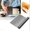 1PC Stainless Steel Dough Scraper Pizza Slicer Multi-purpose Cake and Bread Separator Scale Knife