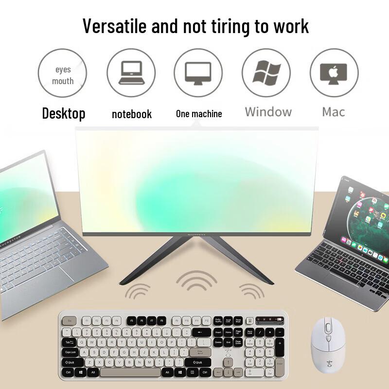 UNISOUND KM500W Silent Wireless Keyboard and Mouse Combo