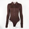 Женские колготки, модный и сексуальный облегающий бархатный комбинезон с длинными рукавами и лацканами