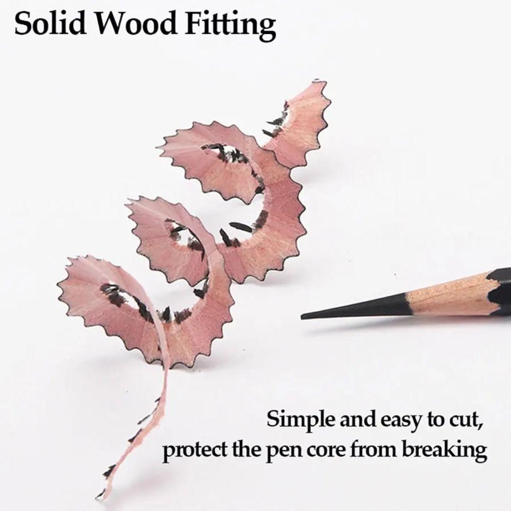 Graphite Shading Sketch Pencil 2H-8B Drawing Pencil Journal Wooden Lead Pencils Stationery