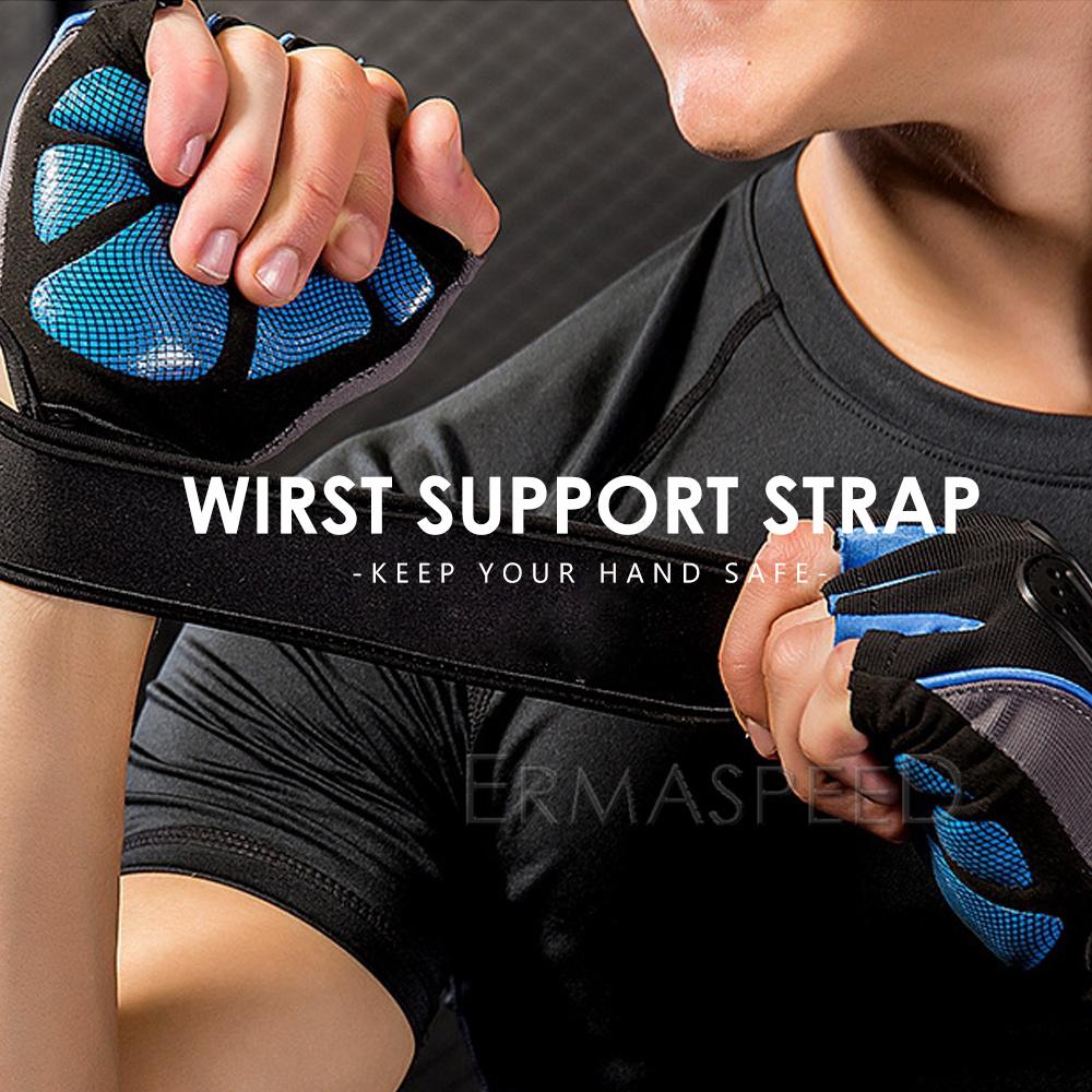 Мужские мотоциклетные перчатки, противоударные, износостойкие, дышащие, для занятий спортом на открытом воздухе, велосипедные перчатки, летние перчатки без пальцев для верховой езды