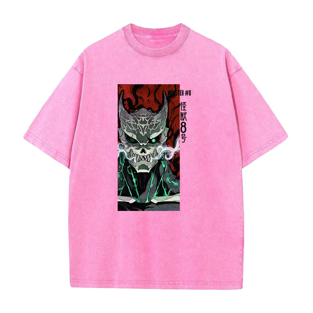 Kaiju No. 8 Anime Clothes Men Women Short Sleeve Crewneck T-shirts High Quality Cotton Tshirt Harajuku Unisex Manga T Shirt