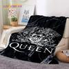 Классика Queen-Rock-Band Freddie Мягкое фланелевое одеяло для кровати, спальни, дивана, пикника, плед для покрывала, отдыха на свежем воздухе, подарок